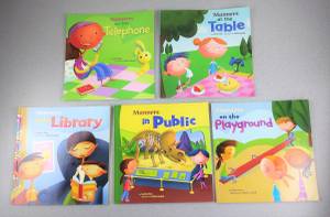 Children's Books about Manners, set of 5 books (ne)