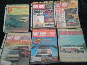 Hot rod magazines (H)