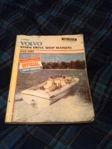 Volvo Stern Drive shop manual (n east)