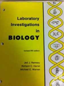 Biology 1406 and 1407 lab manual - $20 (Beaumont)