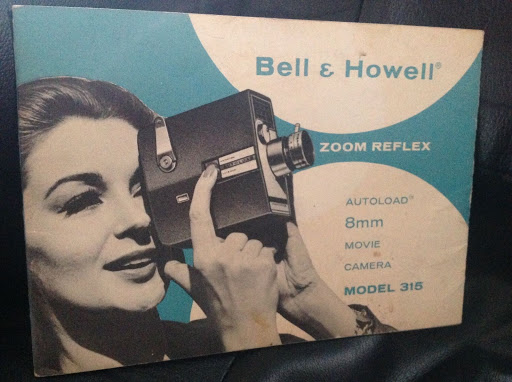 Original Bell & Howard 8mm Movie Camera Manual- model 315