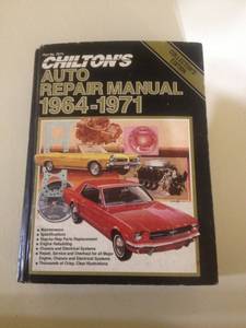 Chiltons auto repair manual 1964-1971 (Bartlett)