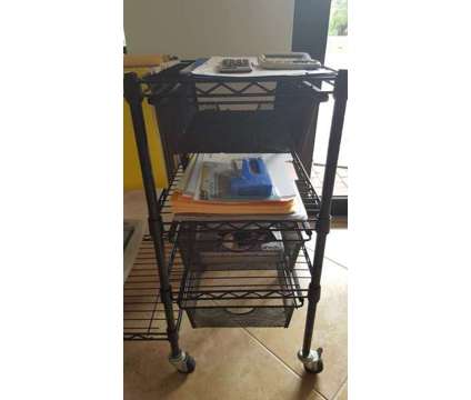 Office Cart with Drawers