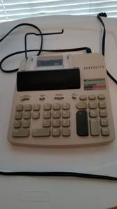 TI-5045 SV Superview Calculator 12 Digit 2 Color Printing (Buford)