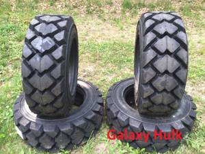 Backhoe and skid steer tires and wheels (Narvon)