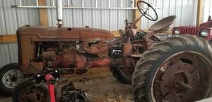 1953 Farmall super C Tractor (Porterfield)