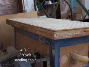 Sanding table (Wewoka)