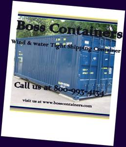 40' standard or HC WWT shipping container shipping containers