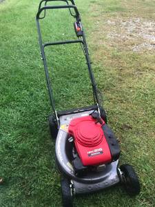 Honda HRC 216 commercial mower trade for riding tractor.