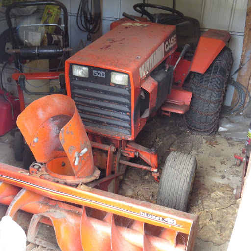 Case 446 Tractor Snow Blower, Plow & Mower Deck Ingersoll HI