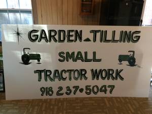 tractor work,garden tilling
