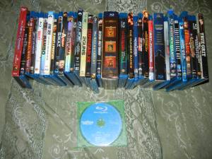 Blu ray DVD's