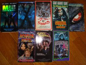 8 SCARY VHS Tapes