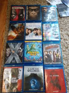 125+ Blu-ray movies (durham)