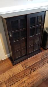 Media Cabinet for CD DVD (Cornelius, NC)