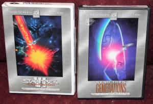 Star Trek (2 Different DVD Movies) Special Collector's Edition.