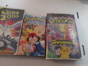 Pokemon VHS Tapes (West Pasco)
