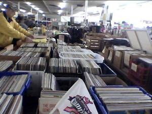 Vinyl records, CD's, music & sports memorabilia, etc. (Treasures Flea Market