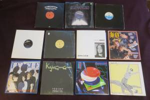 Lot of 11 12-inches LP's Records Vinyl DJ 80s New Wave Electro Disco