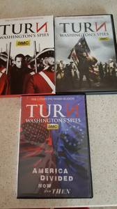 AMC series Turn:Washington's Spies, all 3 seasons (Lawton, OK)