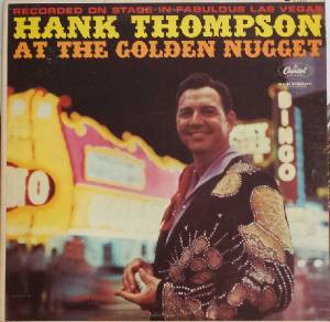 Used Hank Thompson At The Golden Nugget LP Album (Collinsville, Ok)
