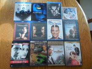 Assorted DVD's & Blu-Rays (Tumwater Hill)