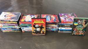 Lot of kids DVD movies (west central)