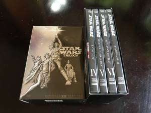 Star Wars Trilogy Widescreen Dvd 2004 Iv V and Vi