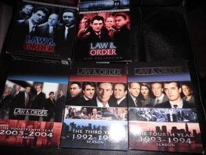 LAW AND ORDER DVDs (MILLHEIM)
