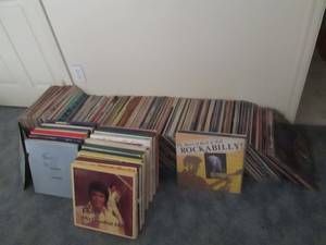 Vinyl LP records 50's/60's Country and Rock & Roll albums