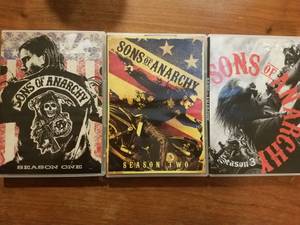 Sons of Anarchy DVD's - (Seasons 1-3) (Providence, RI)