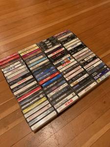 Cassette Tape Lot 80+ Tapes (portland)