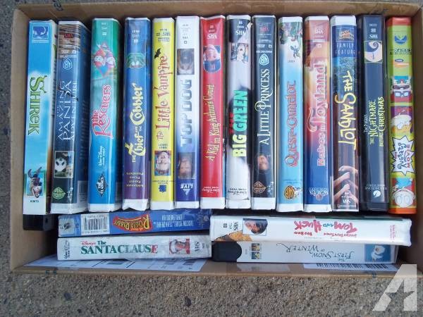 VHS movies -