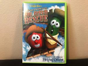 Tomato Sawyer and Huckleberry Larry's Big River Rescue Veggie Tales DV
