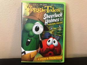 Sheerluck Holmes and the Golden Ruler Veggie Tales DVD (Carrboro)