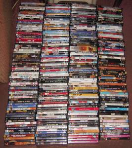 Over 250 DVD Movies! (Ceredo)