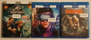 Blu-rays-Ready Player One,Rampage,Jurassic World 2 - all 3 for (nw columbus)