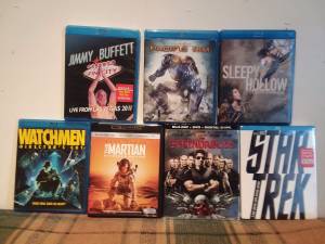Blu-ray movies (el monte)