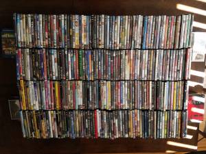 over 240 DVD's for only $40 There's also a couple HD Dvd's and Blurays (Orange