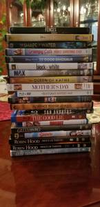 Various DVD and Blu-ray movies (RALEIGH)