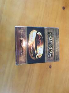 Lord of the Rings Trilogy extended edition Blu-ray box set (FERNDALE)