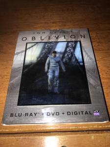 Oblivion (Blu-Ray + DVD, 2013, 2-Disc Set) + RARE Exclusive Lenticular