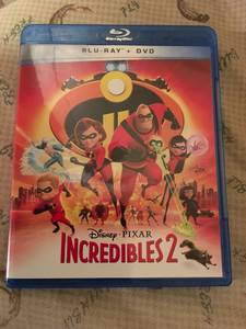 Incredibles 2 bluray+dvd (Kalispell)