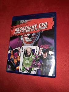 Necessary Evil: Super-Villains of DC Comics (Blu-Ray Disc, 2013) (Warminster)