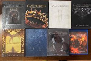 Seasons 1-7 of Game of Thrones on Blu-ray Plus Conquest and Rebellion