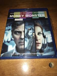 NEW Money Monster (Blu-Ray Disc, 2016) (Warminster)