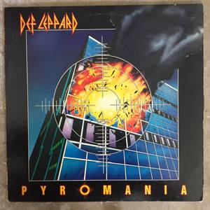 Def Leppard Pyromania vinyl album (Miami Beach)