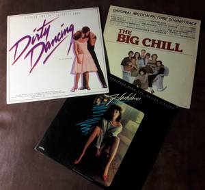 80s Movie Vintage Vinyl Record Albums soundtracks (Marietta)