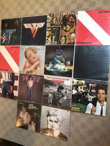 14 Rock Albums Vinyl LP (Brownsburg)