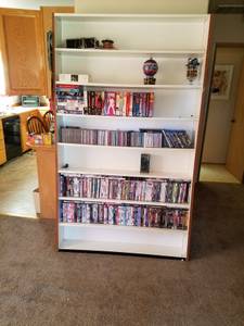 DVDs and CD storage cabinet (bothell)